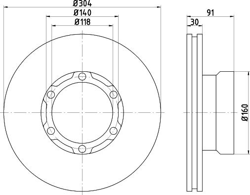 Pagid 58236 - Bremžu diski www.autospares.lv