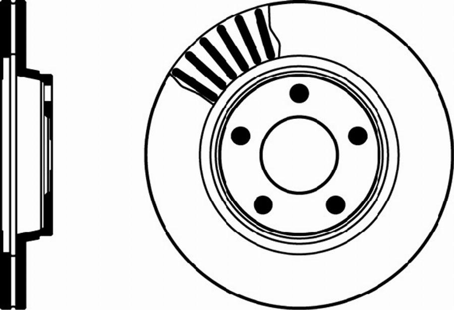 Pagid 53961PRO - Brake Disc www.autospares.lv