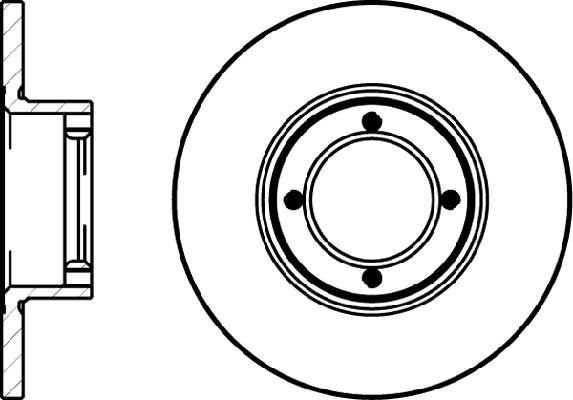 Pagid 53301 - Bremžu diski www.autospares.lv