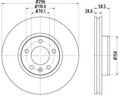 Pagid 52423 - Bremžu diski www.autospares.lv