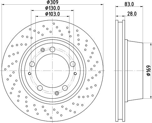 Pagid 52610 - Bremžu diski www.autospares.lv