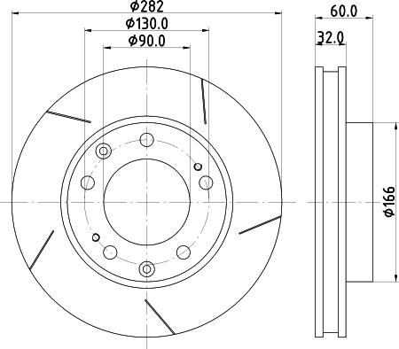 Pagid 52618 - Bremžu diski www.autospares.lv