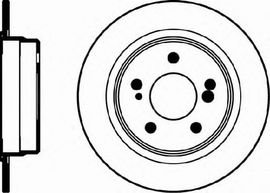 Pagid 52153PRO - Bremžu diski www.autospares.lv