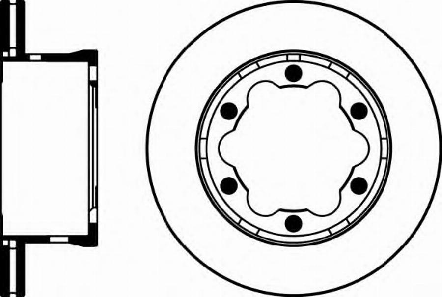 Pagid 52169PRO - Bremžu diski www.autospares.lv