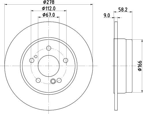 Pagid 52111 - Bremžu diski www.autospares.lv