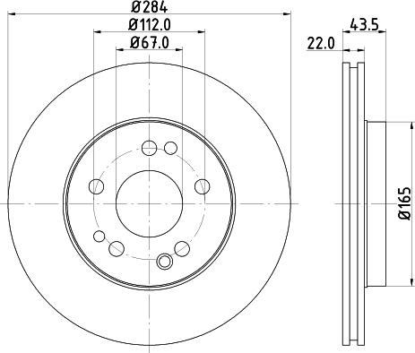 Pagid 52117 - Bremžu diski www.autospares.lv