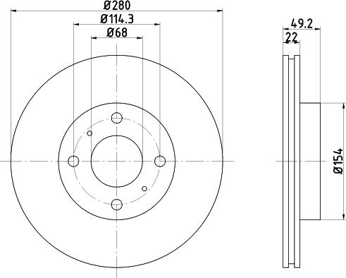 Pagid 52344 - Bremžu diski autospares.lv