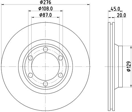 Pagid 52210 - Bremžu diski www.autospares.lv