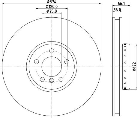 Pagid 65133 - Bremžu diski www.autospares.lv