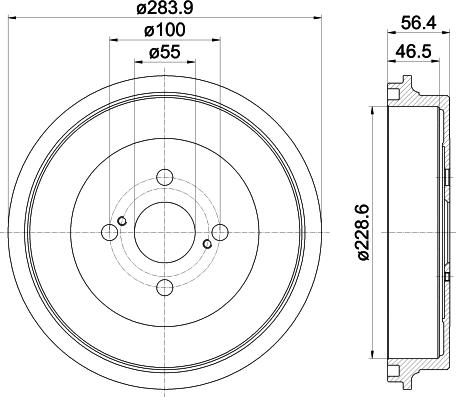 Pagid 61412 - Bremžu trumulis www.autospares.lv