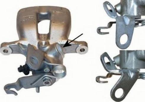 Pagid 76835 - Brake Caliper www.autospares.lv