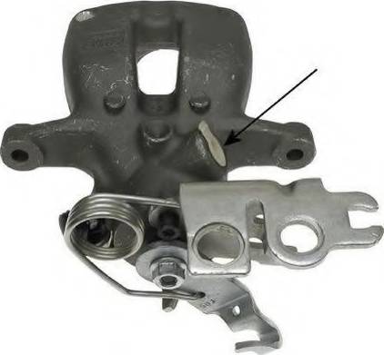 Pagid 76833 - Brake Caliper www.autospares.lv