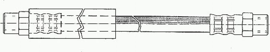 Pagid 70007 - Bremžu šļūtene www.autospares.lv