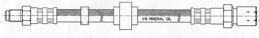 Pagid 70021 - Bremžu šļūtene www.autospares.lv