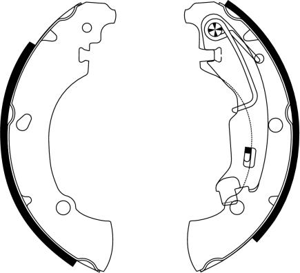 Pagid H9645 - Bremžu loku komplekts www.autospares.lv