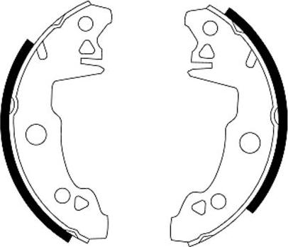 Pagid H1044 - Brake Shoe Set www.autospares.lv