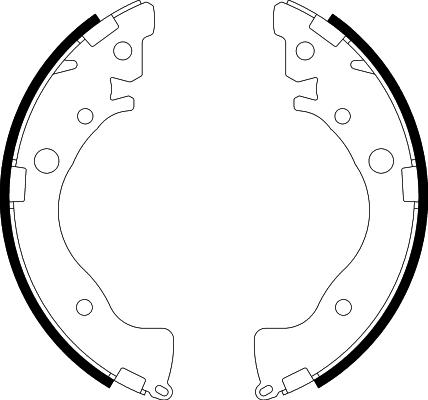 Pagid H1048 - Bremžu loku komplekts autospares.lv