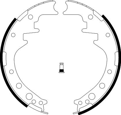 Pagid H1007 - Bremžu loku komplekts www.autospares.lv