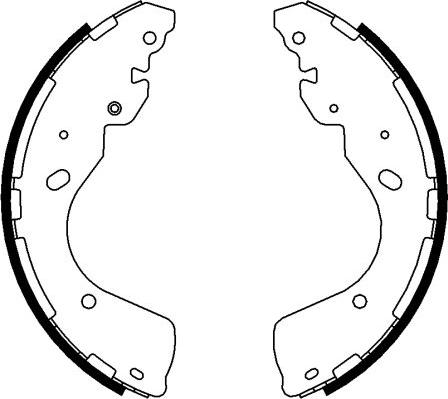 Pagid H1774 - Bremžu loku komplekts autospares.lv