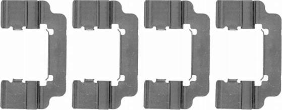 Pagid K0313 - Piederumu komplekts, Disku bremžu uzlikas www.autospares.lv