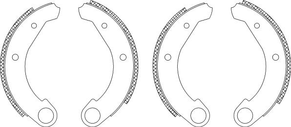 Pagid Q0040 - Bremžu loku komplekts autospares.lv