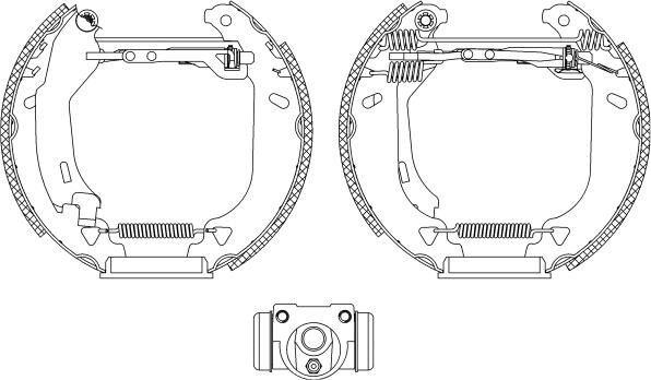 Pagid R0090 - Bremžu loku komplekts autospares.lv