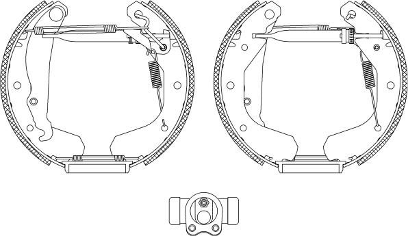 Pagid R0025 - Bremžu loku komplekts autospares.lv