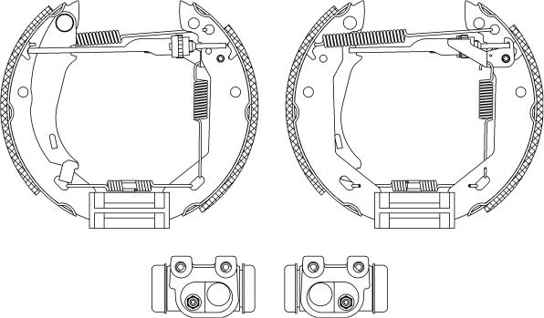 Pagid R0865 - Bremžu loku komplekts autospares.lv