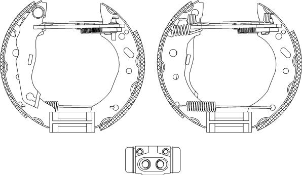 Pagid R0785 - Bremžu loku komplekts autospares.lv