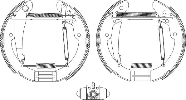 Pagid R1090 - Bremžu loku komplekts autospares.lv