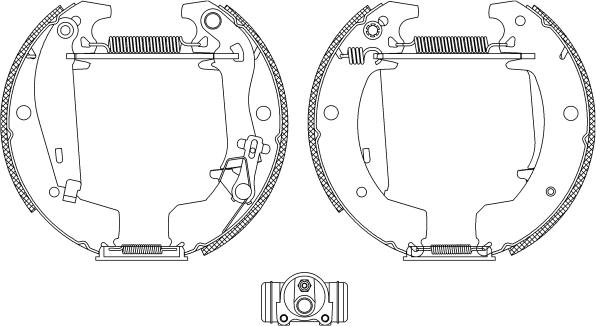 Pagid R1040 - Bremžu loku komplekts autospares.lv