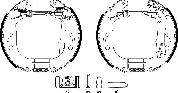 Pagid R1398 - Bremžu loku komplekts autospares.lv