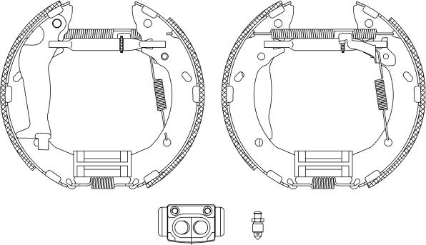 Pagid R1340 - Bremžu loku komplekts www.autospares.lv