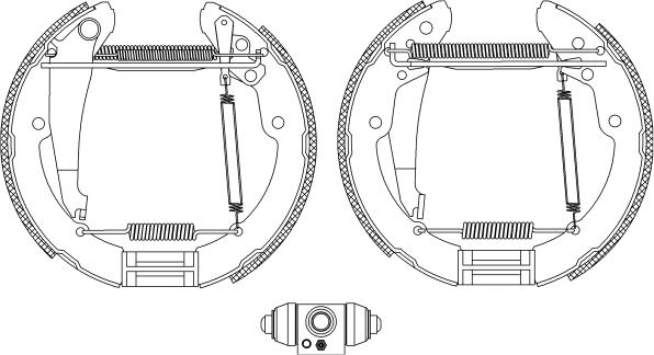 Pagid R1316 - Bremžu loku komplekts autospares.lv