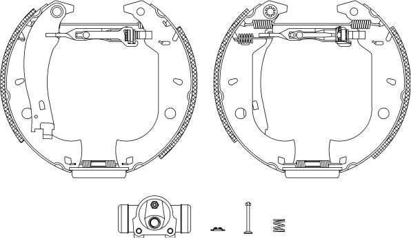 Pagid R1322 - Bremžu loku komplekts autospares.lv