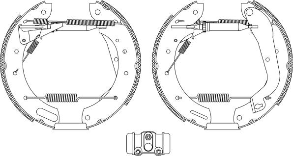 Pagid R1235 - Bremžu loku komplekts autospares.lv