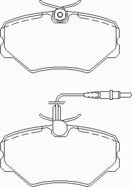 Pagid T5093 - Bremžu uzliku kompl., Disku bremzes www.autospares.lv