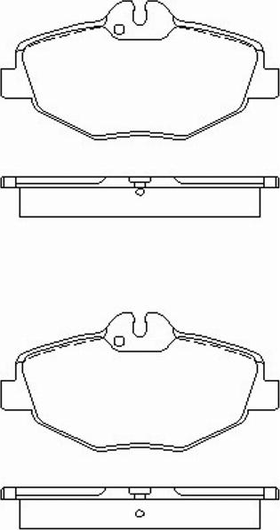 Pagid T5154EP - Bremžu uzliku kompl., Disku bremzes autospares.lv