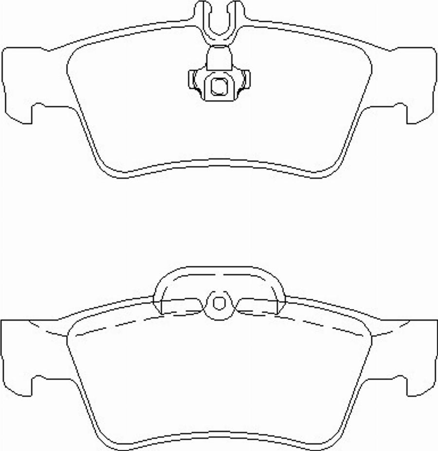 Pagid T5155EP - Bremžu uzliku kompl., Disku bremzes www.autospares.lv