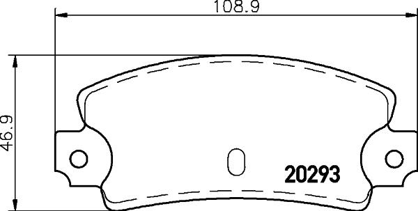 Pagid T0659 - Тормозные колодки, дисковые, комплект www.autospares.lv