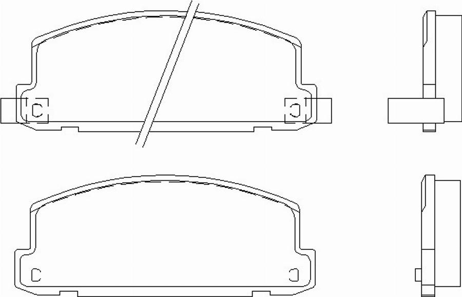 Pagid T0015 - Bremžu uzliku kompl., Disku bremzes www.autospares.lv