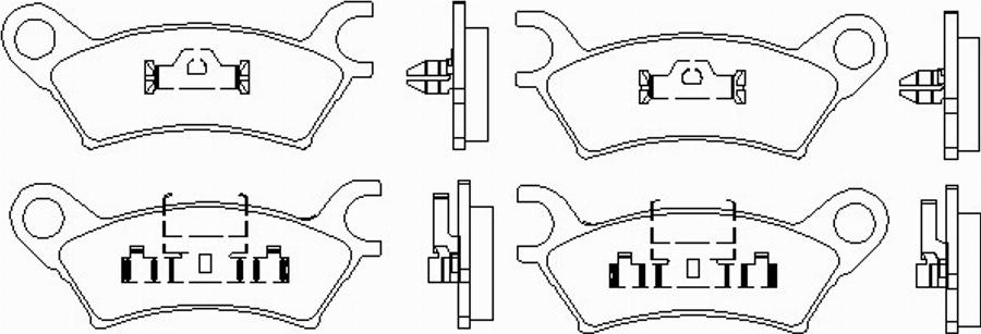 Pagid T0323 - Bremžu uzliku kompl., Disku bremzes www.autospares.lv