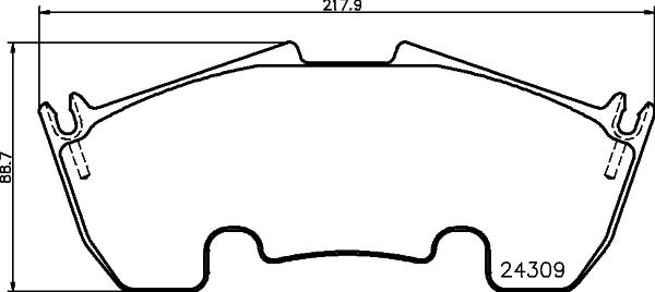 Pagid T1633 - Bremžu uzliku kompl., Disku bremzes autospares.lv