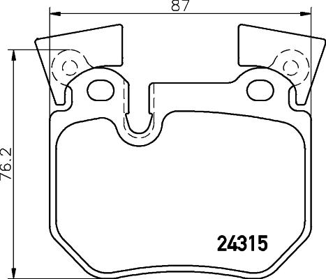 FTE 9005010 - Bremžu uzliku kompl., Disku bremzes www.autospares.lv