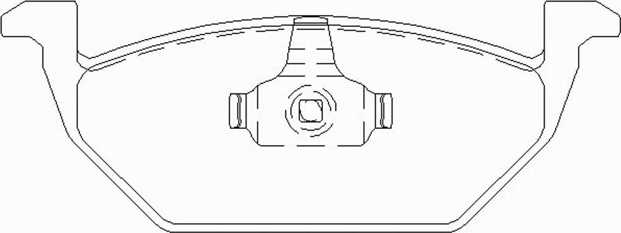 Pagid T 1101 - Brake Pad Set, disc brake www.autospares.lv