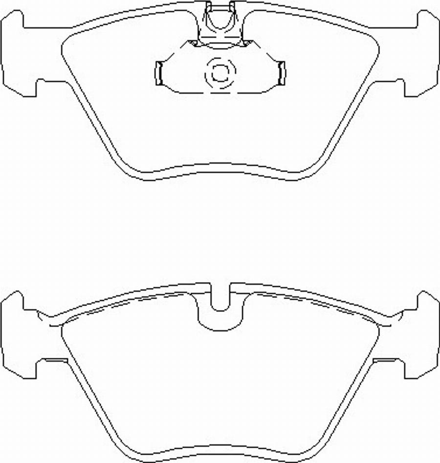 Pagid T1103EP - Bremžu uzliku kompl., Disku bremzes www.autospares.lv