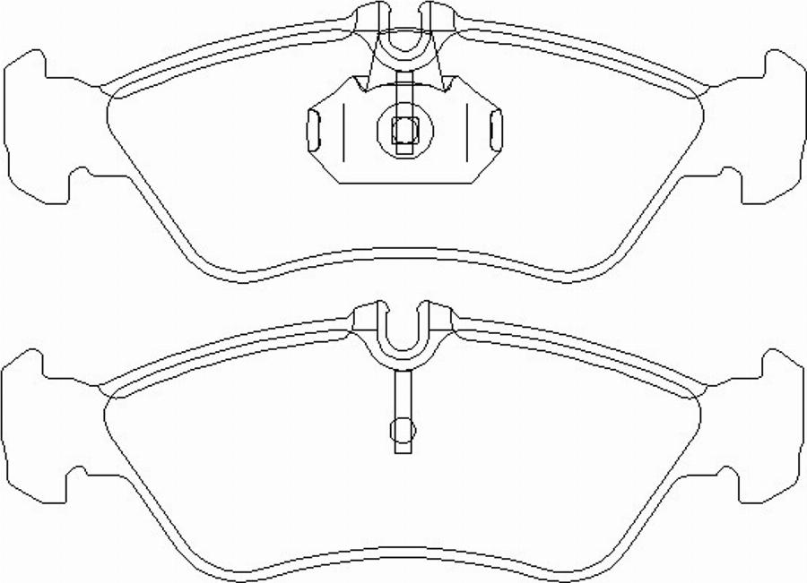 Pagid T1124P8027 - Brake Pad Set, disc brake www.autospares.lv