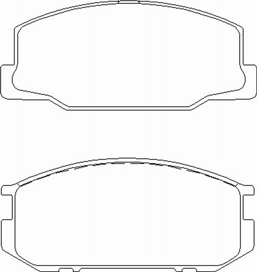 Pagid T3056 - Brake Pad Set, disc brake www.autospares.lv