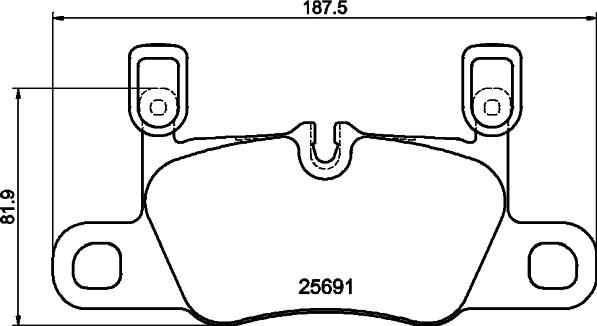 Pagid T3183 - Bremžu uzliku kompl., Disku bremzes www.autospares.lv