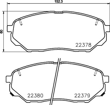 Pagid T2471 - Bremžu uzliku kompl., Disku bremzes www.autospares.lv